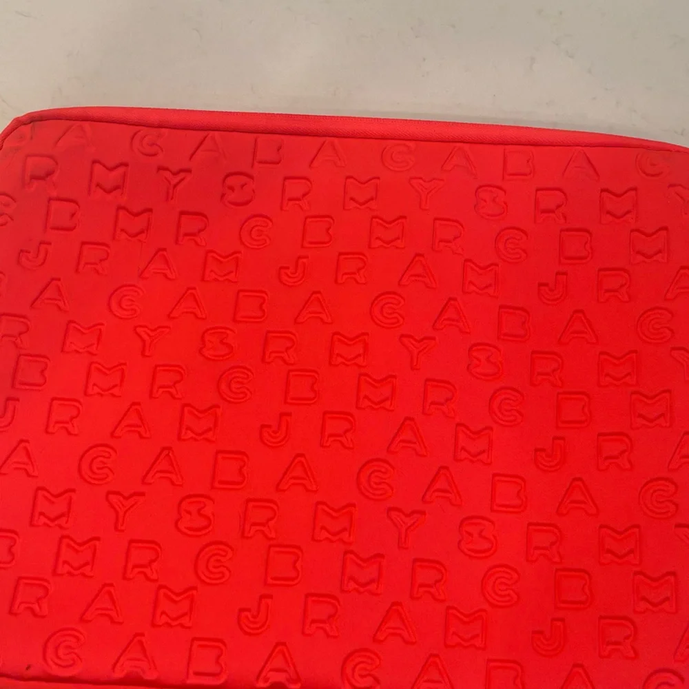 Marc By Marc Jacobs Red Quilted Tablet Sleeve